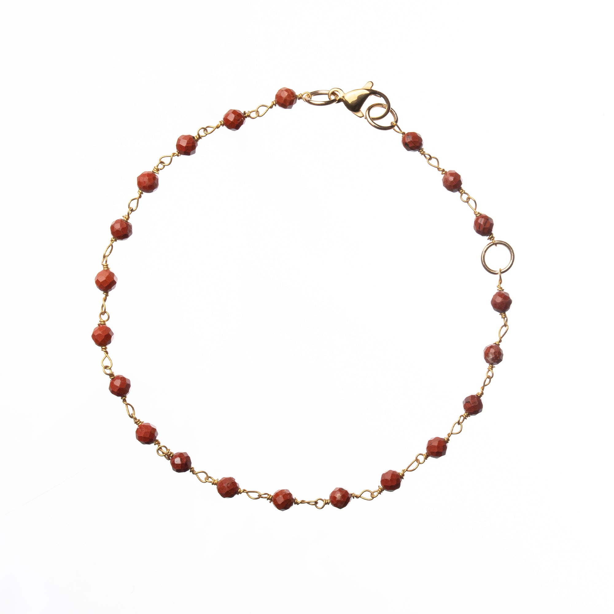 Radice - Diaspro rosso - Bracciale Sussurri