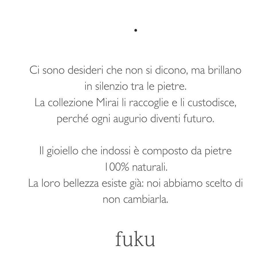 Focus - Apatite blu - Bracciale Mirai