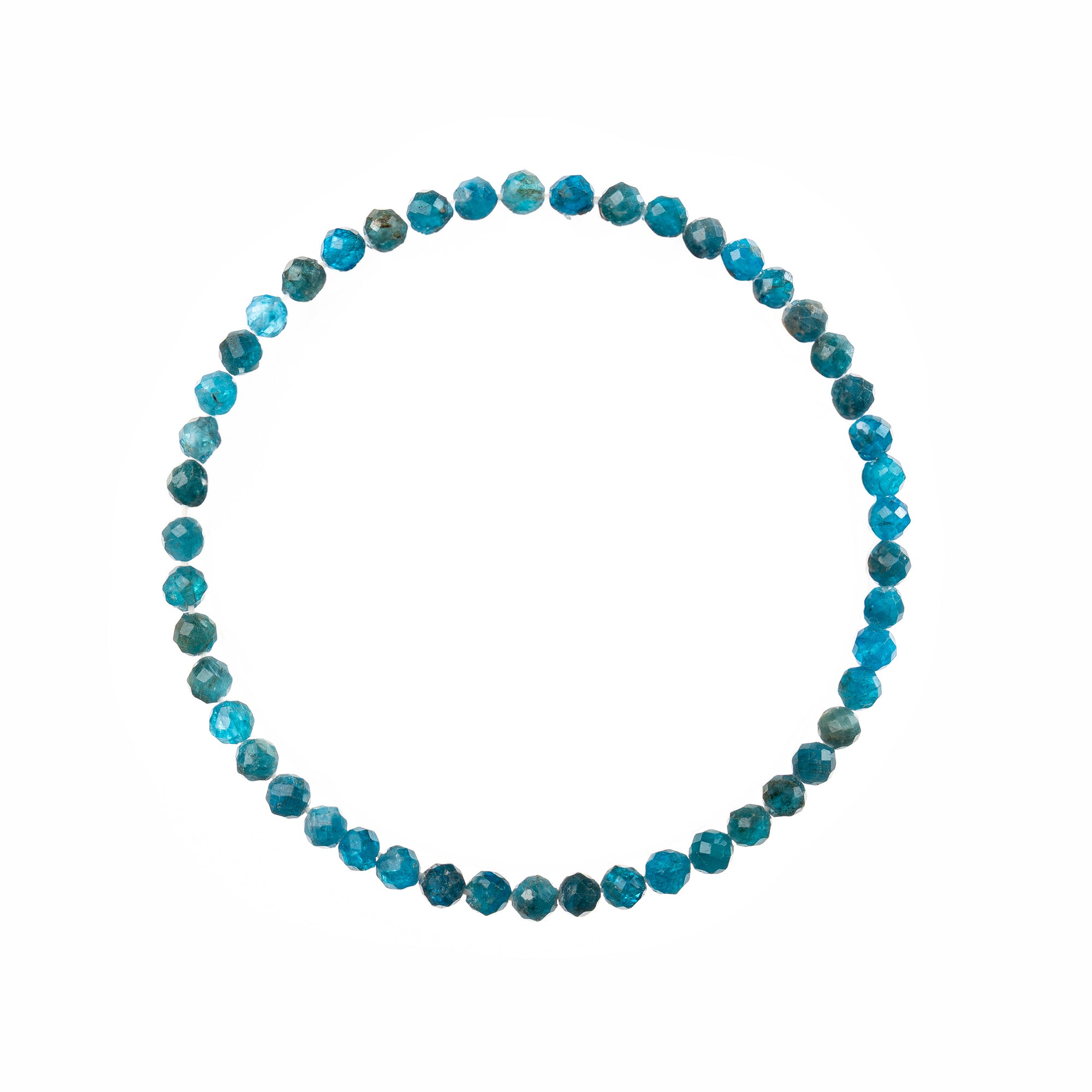Focus - Apatite blu - Bracciale Mirai