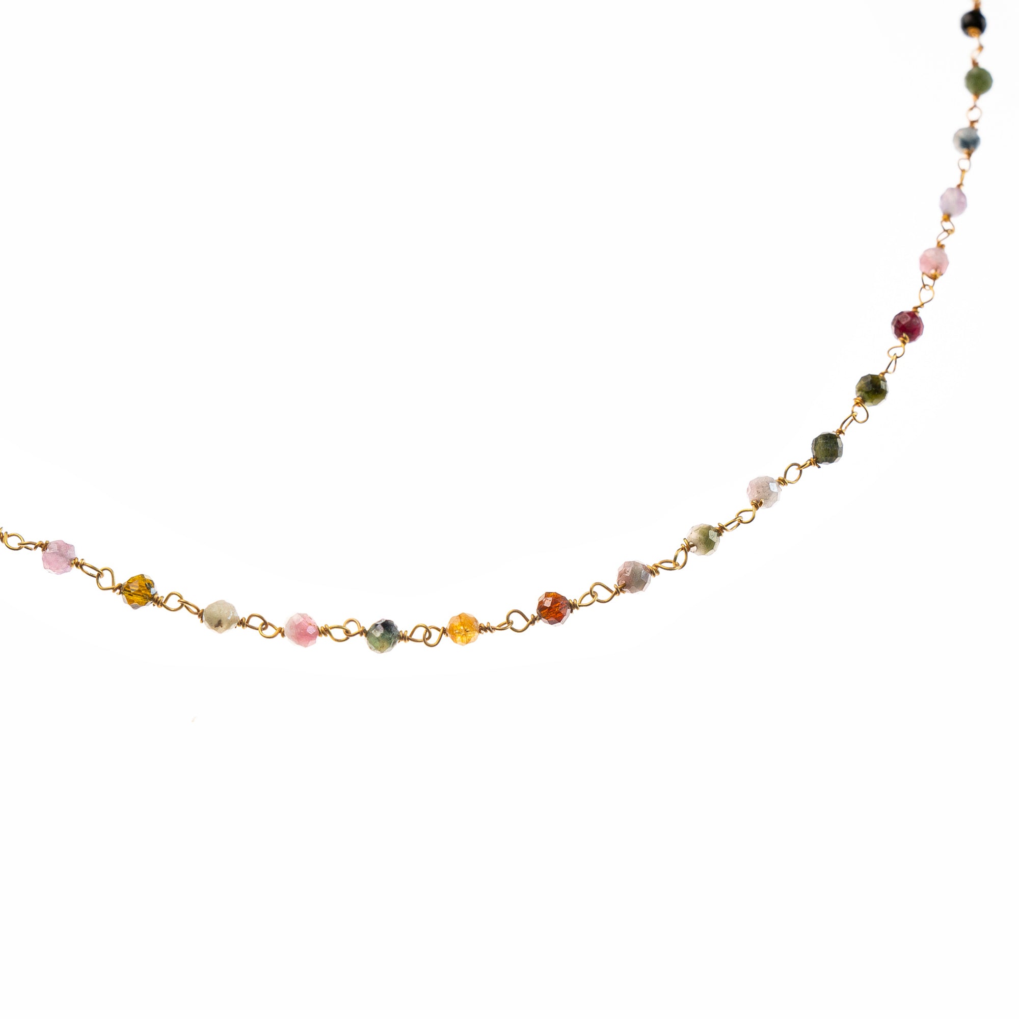 Armonia - Tormalina multicolor - Collana Sussurri