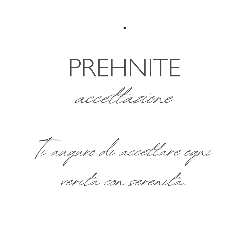 Accettazione - Prehnite - Bracciale Mirai