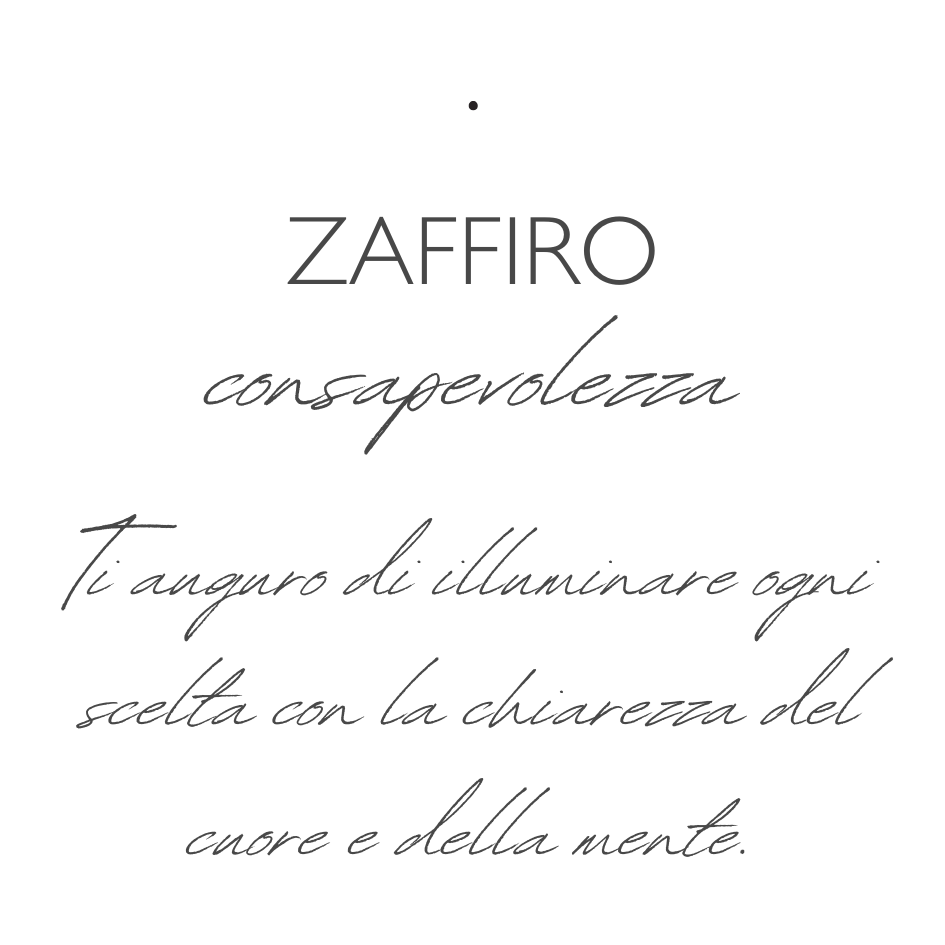 Consapevolezza - Zaffiro - Bracciale Mirai
