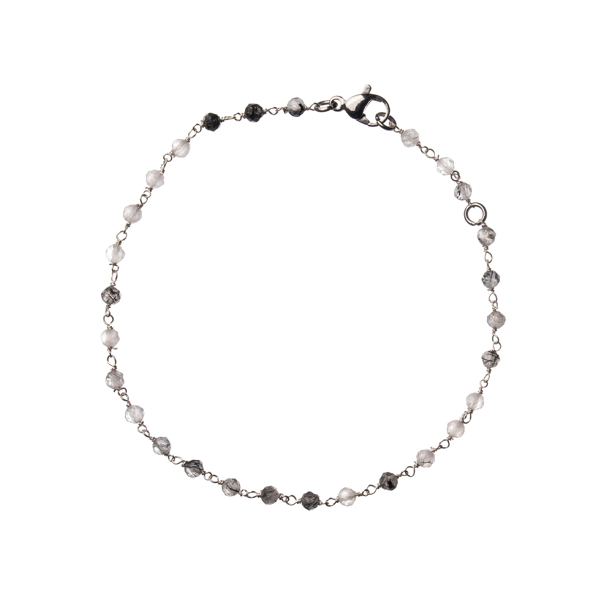 Riparo - Quarzo tormalinato - Bracciale Sussurri