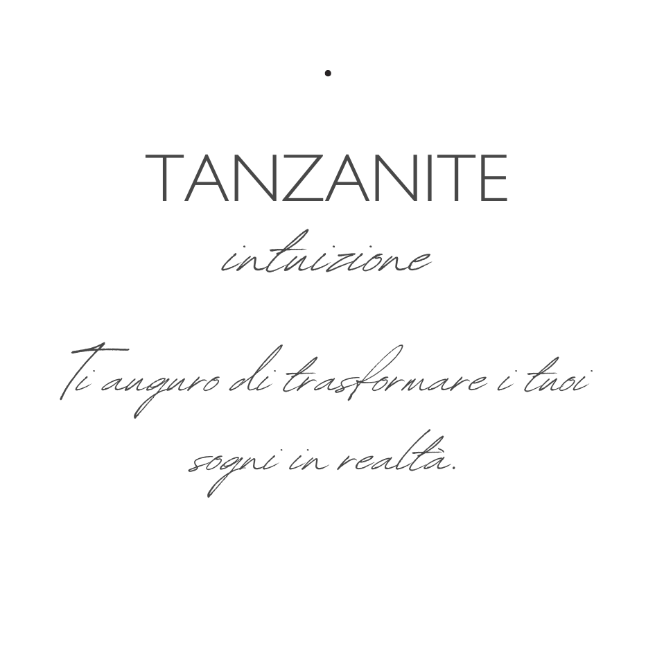 Intuizione - Tanzanite - Bracciale Mirai