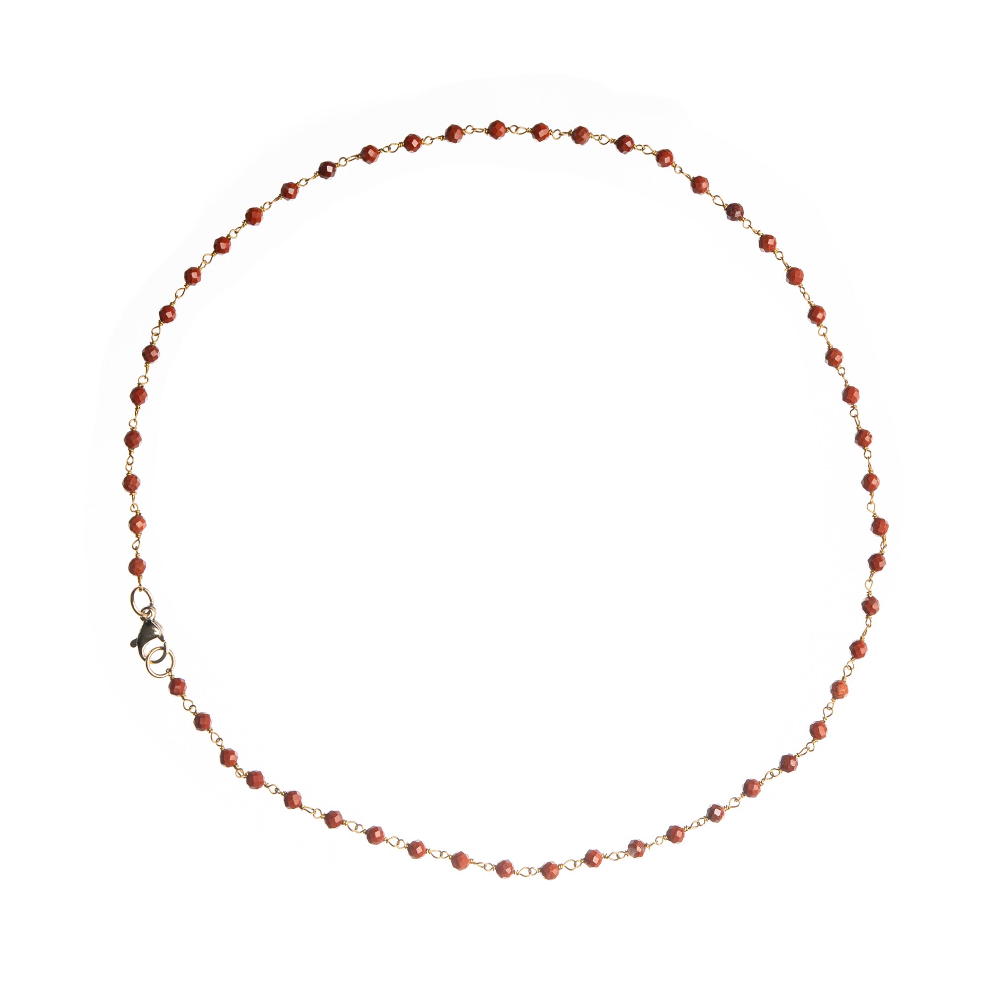 Radice - Diaspro rosso - Collana Sussurri