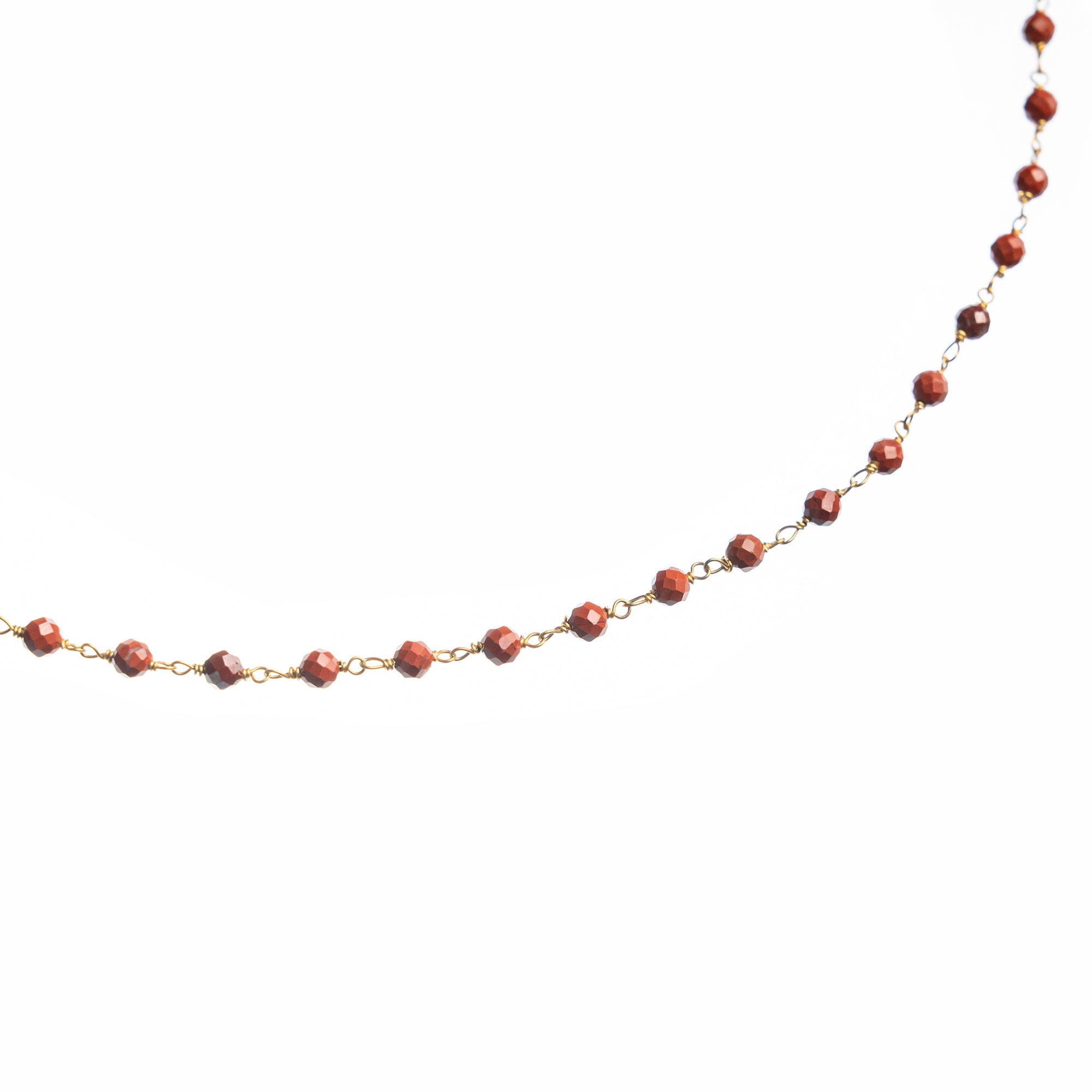 Radice - Diaspro rosso - Collana Sussurri