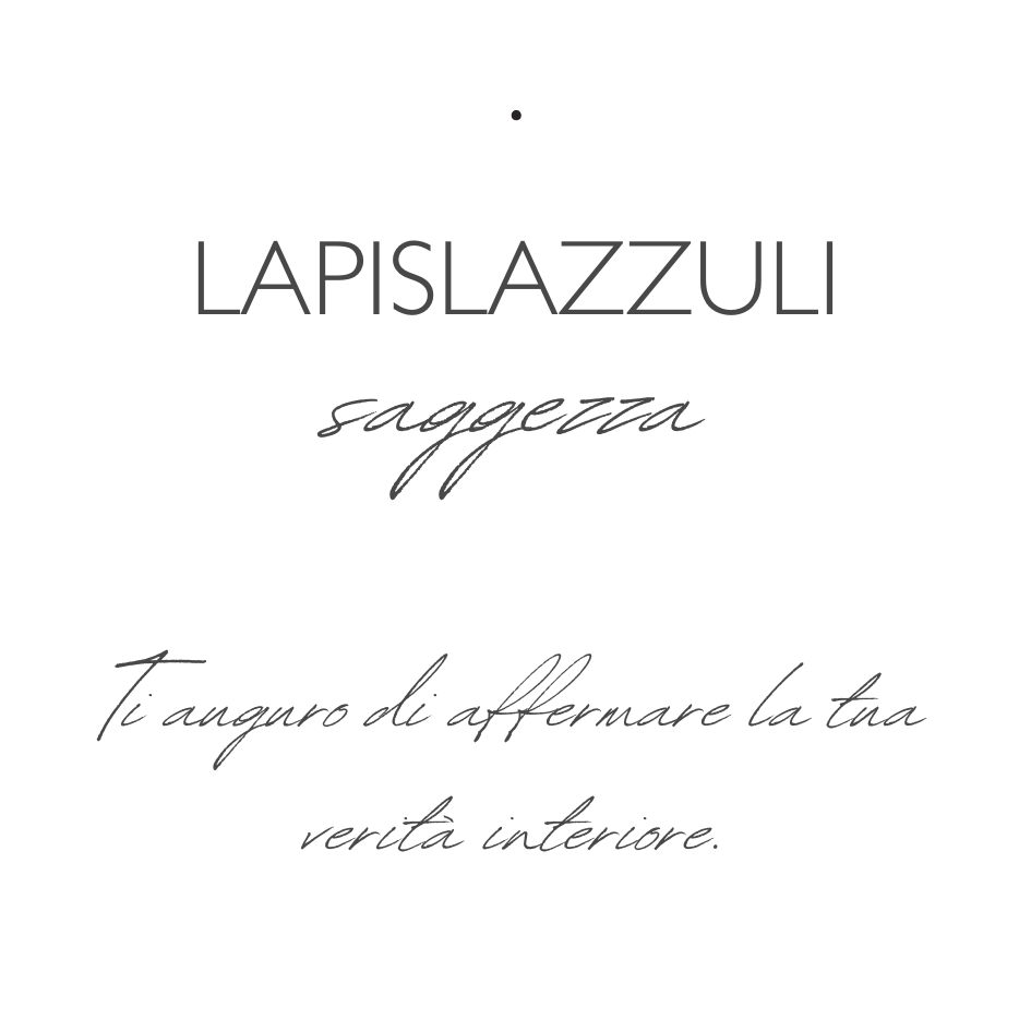 Saggezza - Lapislazzuli - Bracciale Mirai