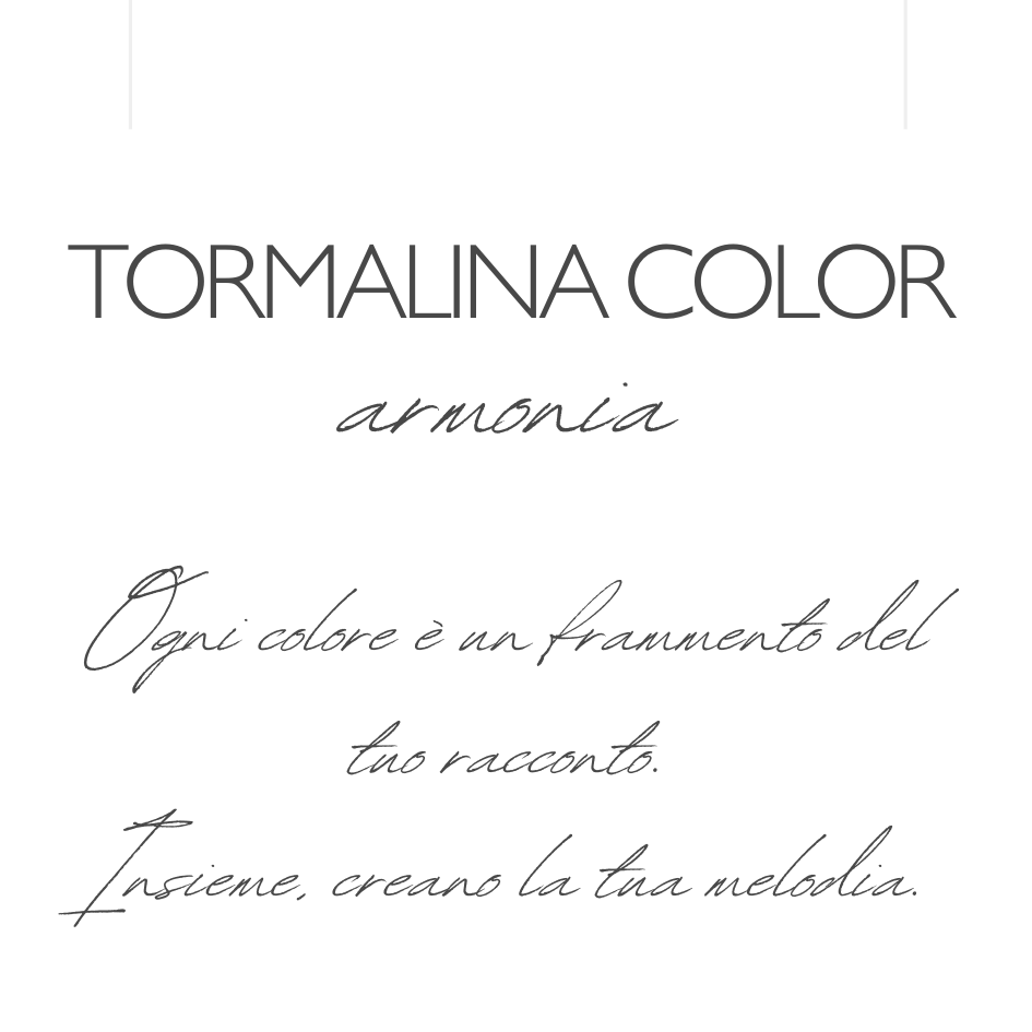 Armonia - Tormalina multicolor - Collana Sussurri