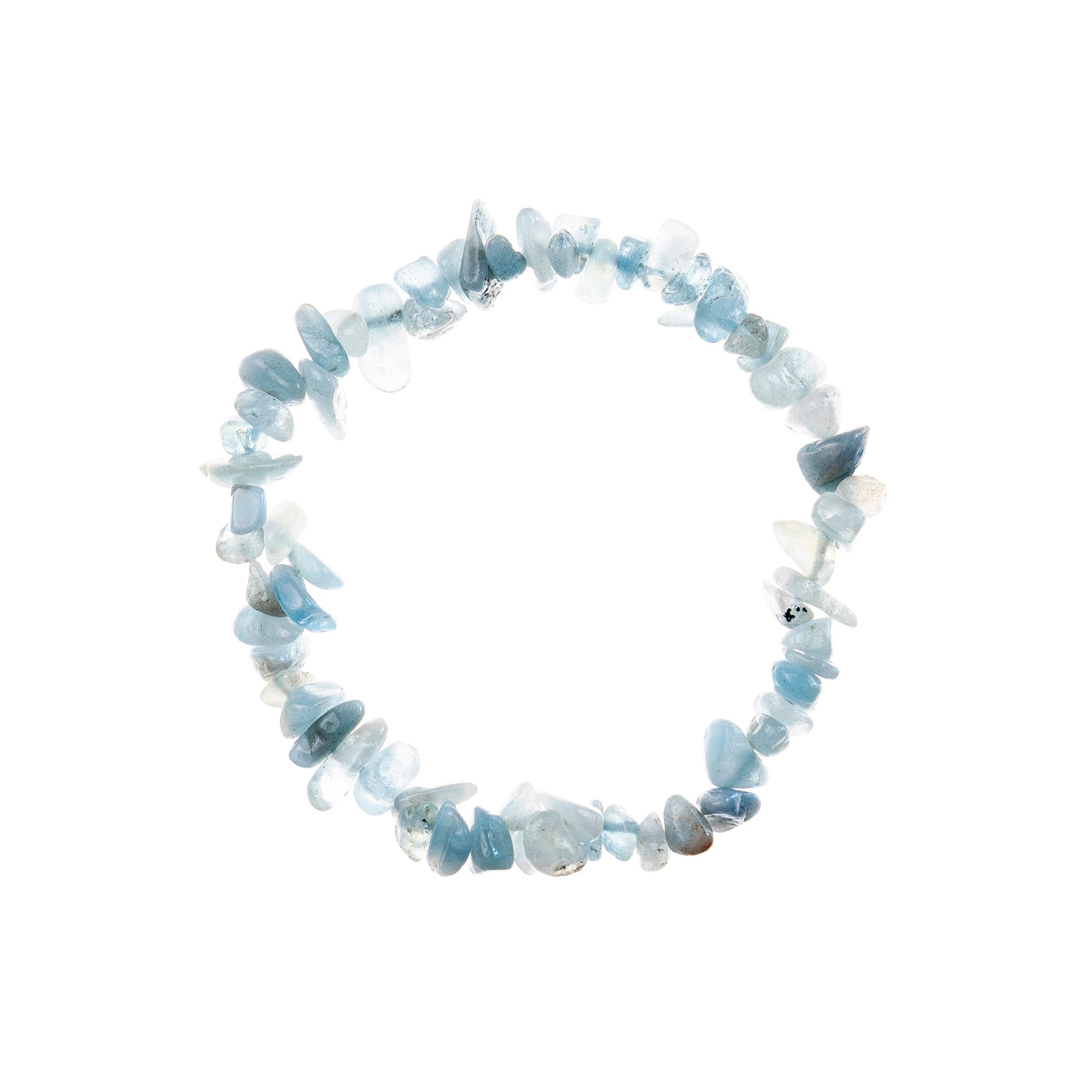 Chiarezza - Acquamarina - Bracciale Chips Mirai