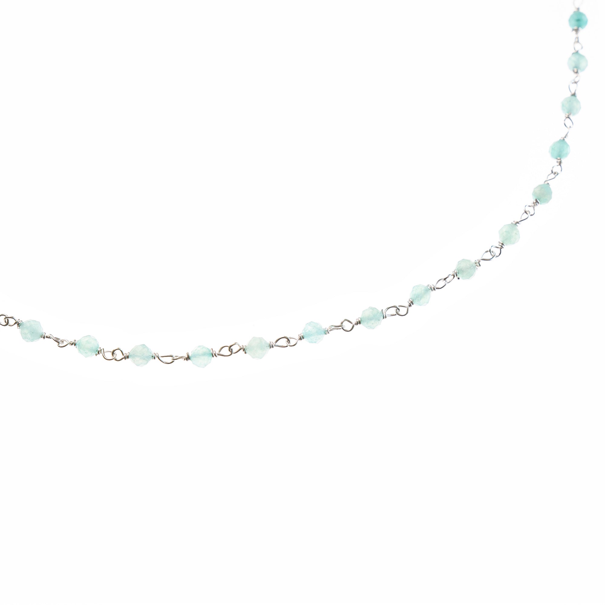 Coraggio gentile - Amazzonite - Collana Sussurri
