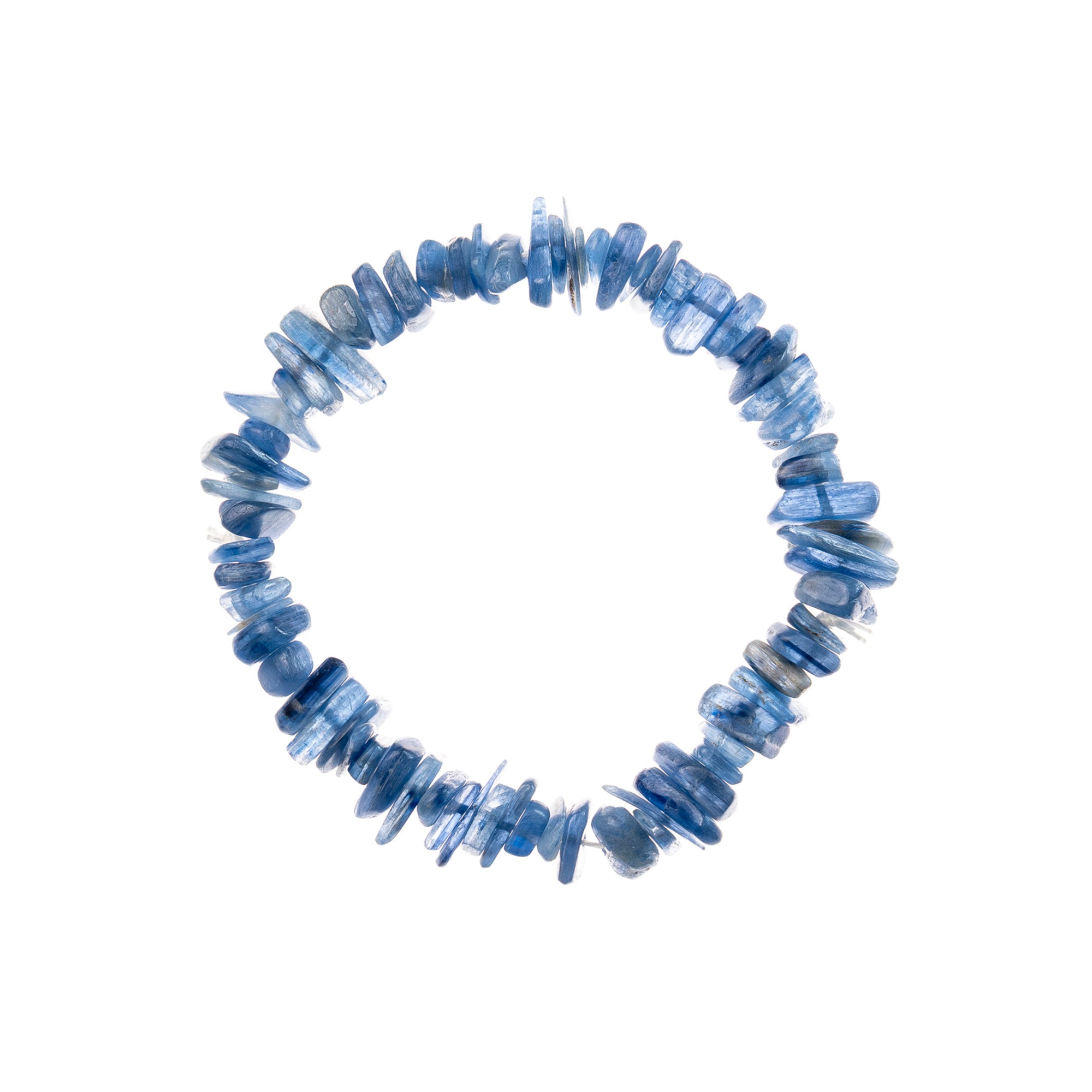 Tranquillità - Cianite - Bracciale Chips Mirai