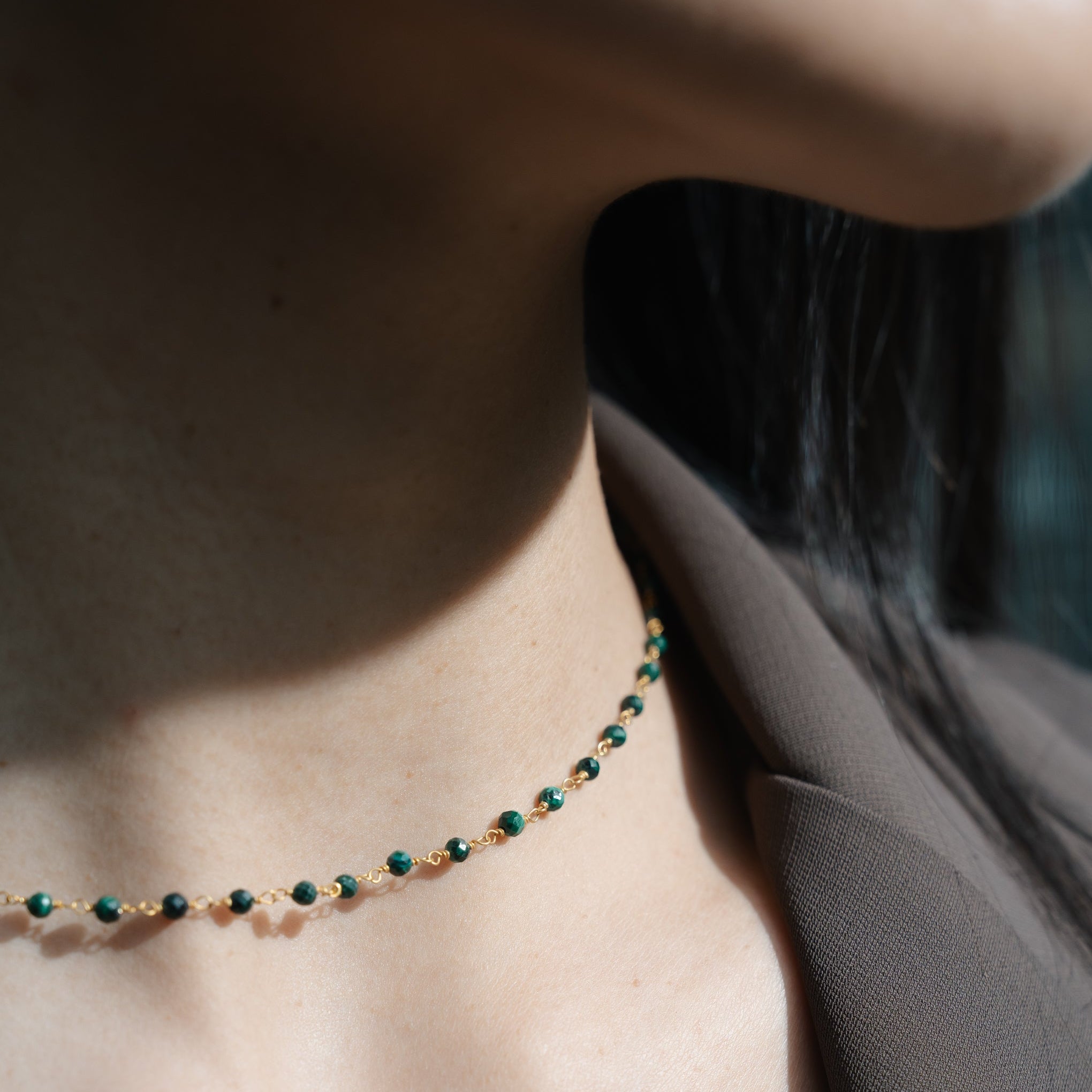 collana sussurri malachite cambiamento fuku