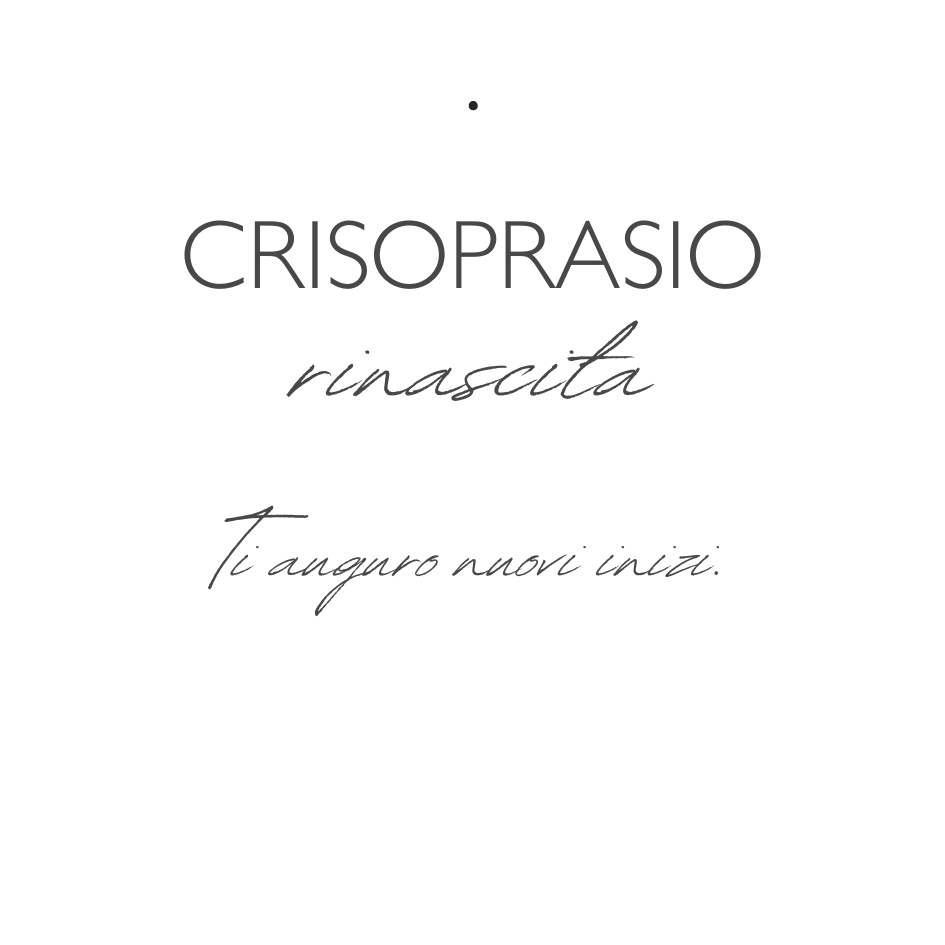 Rinascita - Crisoprasio - Bracciale Mirai