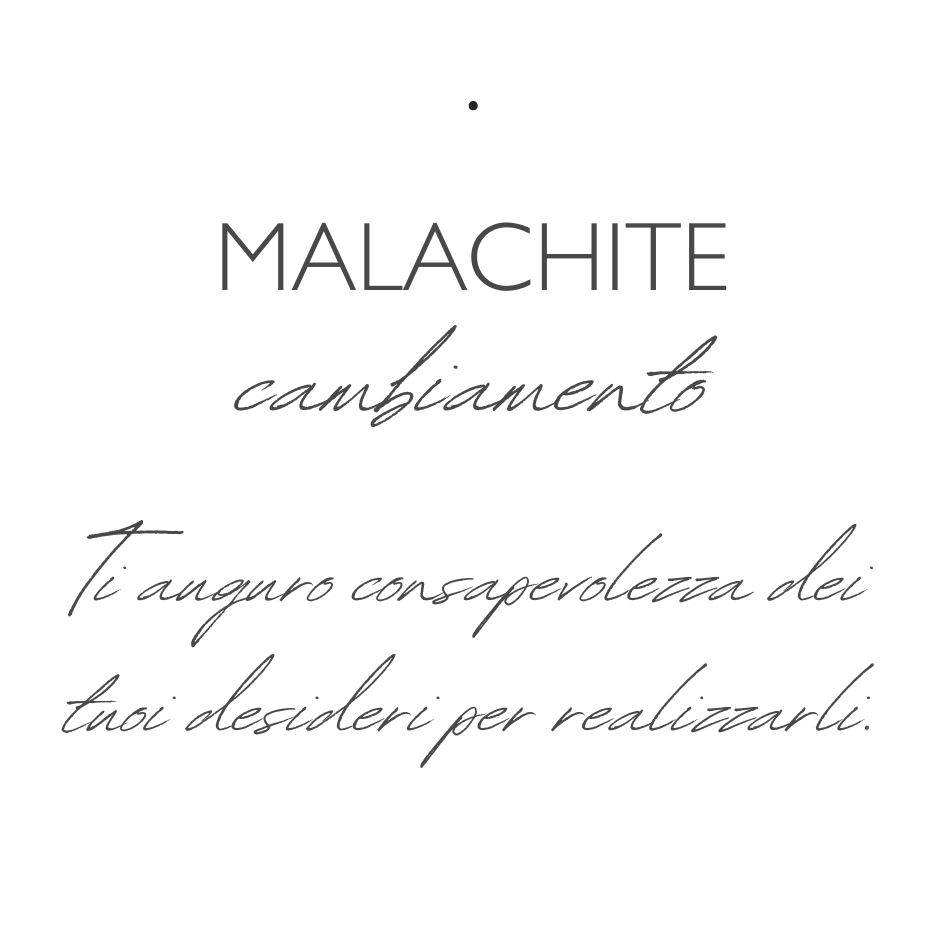 Cambiamento - Malachite - Bracciale Chips Mirai